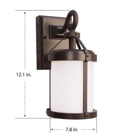 Feit Smart Home Bronze Dusk to Dawn LED Wall Lantern
