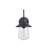 Globe Electric Mariner 1-Light Matte Black Wall Sconce
