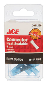 Ace Butt Connector Blue 4 pk