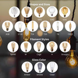 Feit ST19 E26 (Medium) Filament LED Bulb Warm White 40 Watt Equivalence 2 pk