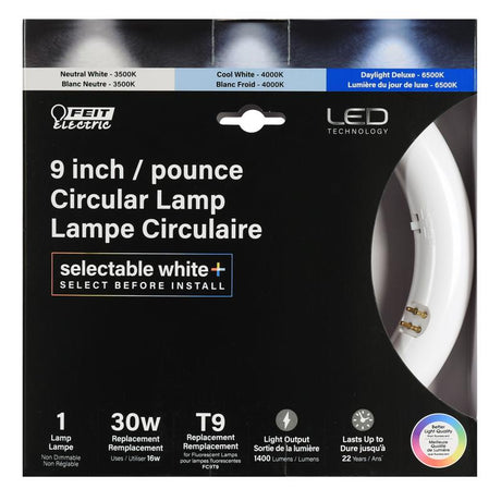 Feit T9 4-Pin LED Tube Light Color Changing 30 Watt Equivalence 1 pk