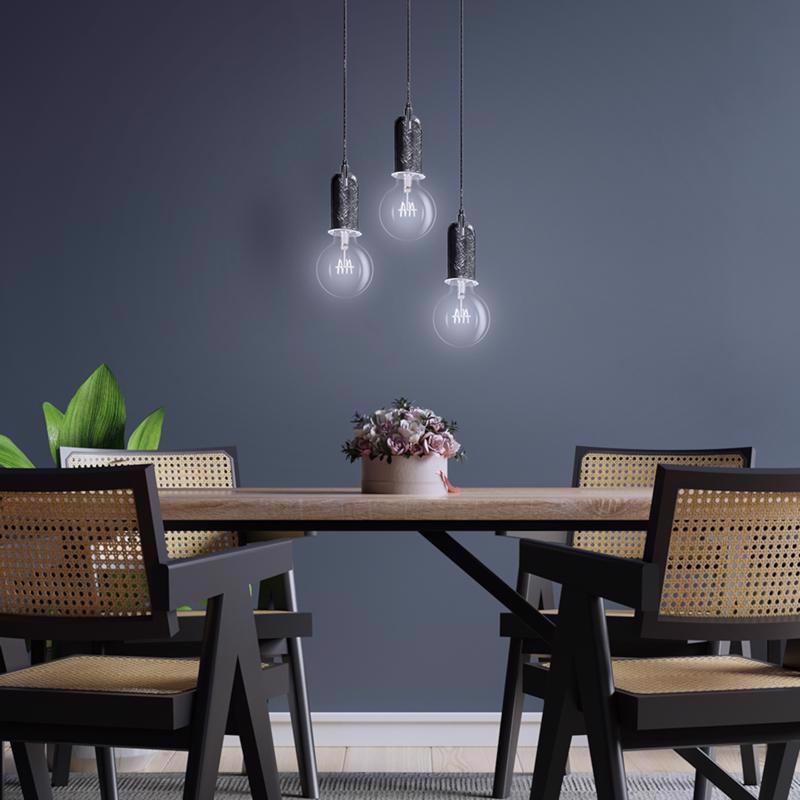 Feit G25 E26 (Medium) Filament LED Bulb Daylight 40 Watt Equivalence 1 pk