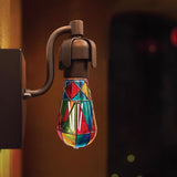 Feit ST19 E26 (Medium) Filament LED Bulb Multi-Colored 25 Watt Equivalence 1 pk