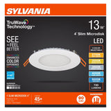 Sylvania TruWave White LED Canless Recessed Downlight 13 W