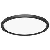 Feit EDGELIT 1.4 in. H X 11 in. W X 11 in. L Matte Black Black LED Flat Panel Light Fixture
