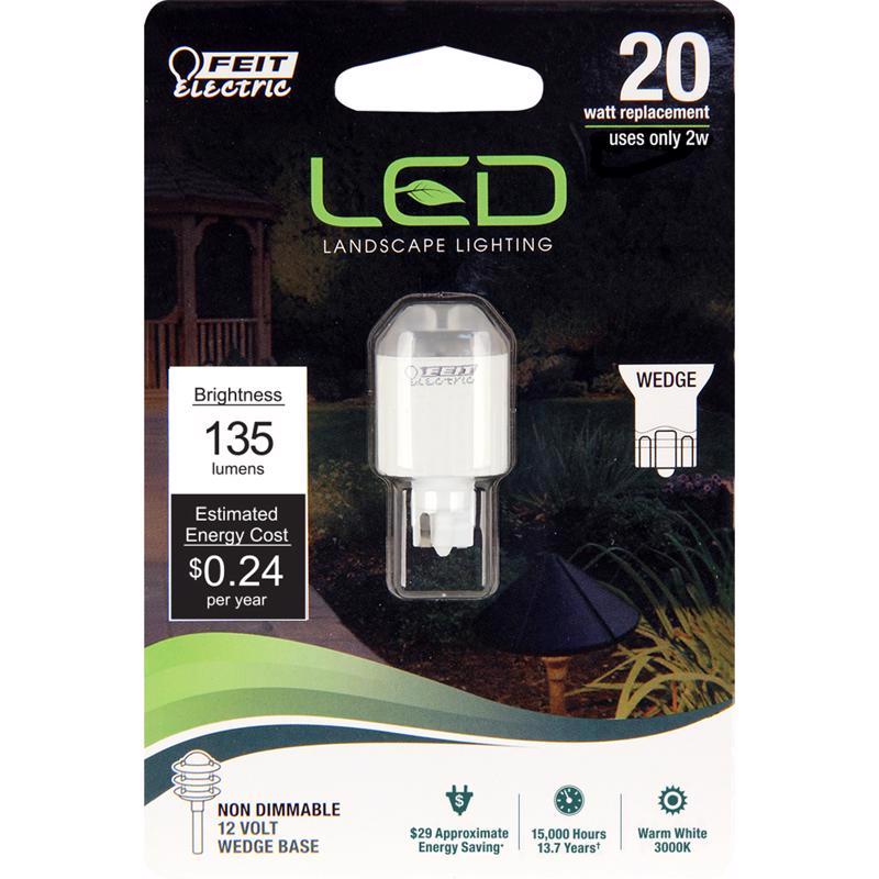 Feit T5 Wedge LED Bulb Warm White 20 Watt Equivalence 1 pk