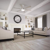 Hunter Georgetown 52 in. White LED Indoor Ceiling Fan