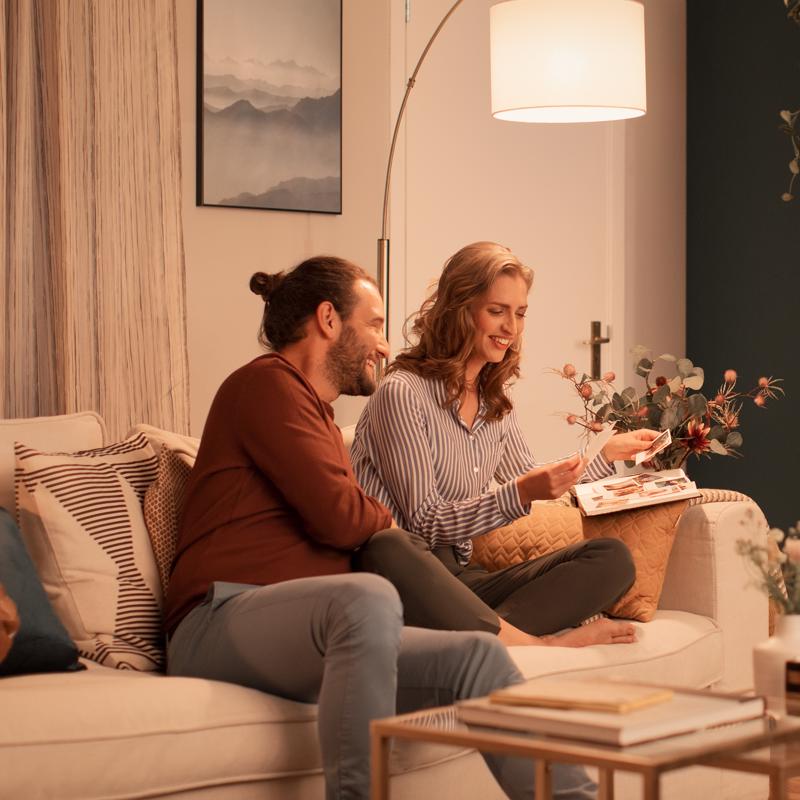 Philips Ultra Definition BA11 E12 (Candelabra) LED Bulb Soft White 40 Watt Equivalence 3 pk