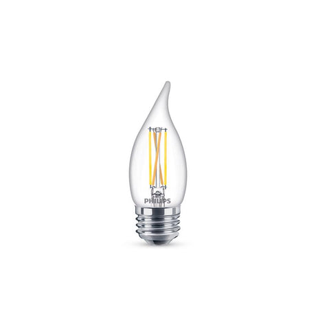 Philips Ultra Definition BA11 E26 (Medium) LED Bulb Soft White 40 Watt Equivalence 3 pk
