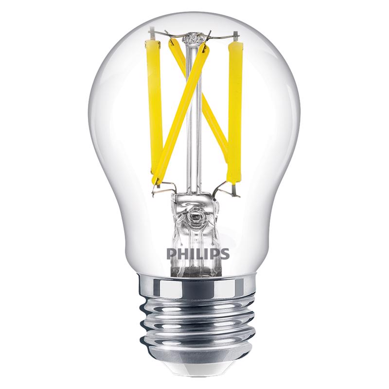 Philips A15 E26 (Medium) LED Bulb Soft White 40 Watt Equivalence 2 pk