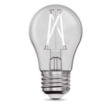 Feit White A15 E26 (Medium) Filament LED Bulb Soft White 25 Watt Equivalence 2 pk