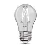 Feit White A15 E26 (Medium) Filament LED Bulb Soft White 60 Watt Equivalence 2 pk