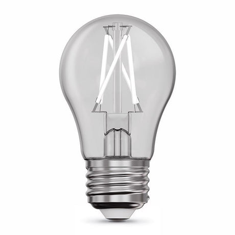 Feit White A15 E26 (Medium) Filament LED Bulb Daylight 75 Watt Equivalence 2 pk