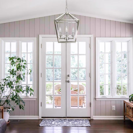 Feit White B10 E26 (Medium) Filament LED Bulb Daylight 60 Watt Equivalence 2 pk