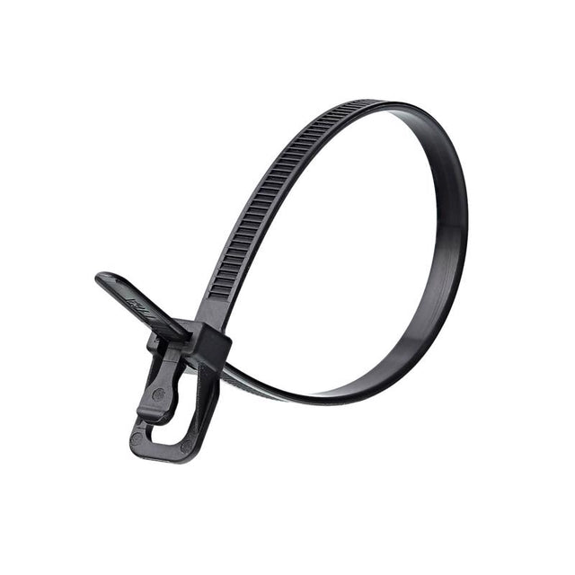 RETYZ EveryTie 8 in. L Black Cable Tie 20 pk