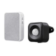 Heath Zenith Heath Zenith Black/White Plastic Wireless Door Bell