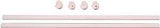 Easy Track RR1036 Wardrobe Rod, 1 in Dia, 35 in L, Steel