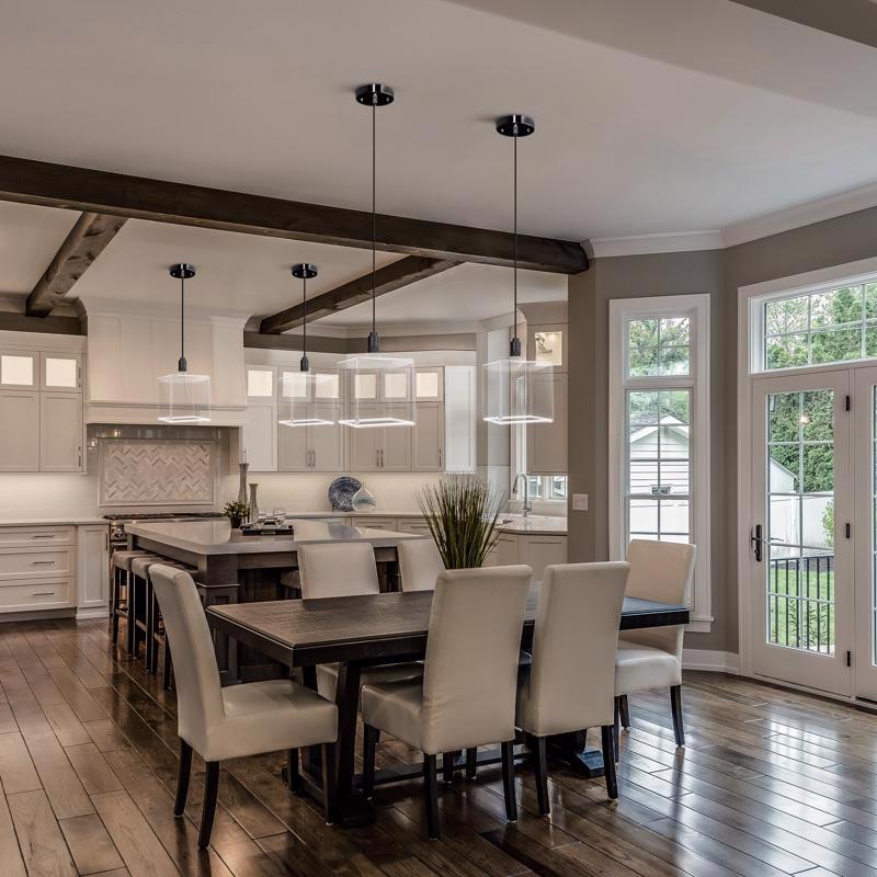 Feit Square E26 (Medium) Filament LED Bulb Soft White 40 Watt Equivalence 1 pk