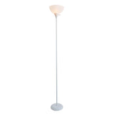 Newhouse Lighting 71 in. Beige/White Floor Lamp