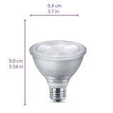 Philips PAR30 E26 (Medium) LED Bulb Bright White 75 Watt Equivalence 1 pk