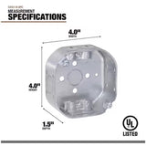 Southwire Old Work Octagon Steel Electrical Box