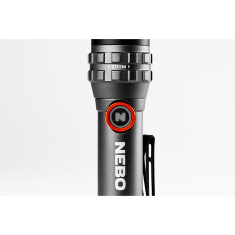 NEBO DaVinci 450 lm Black/Gray LED Flashlight 14500 Battery