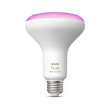 Philips HUE BR30 E26 (Medium) Smart-Enabled LED Bulb White 85 Watt Equivalence 1 pk