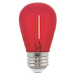 Westinghouse Edison Style S14 E26 (Medium) LED Bulb Red 40 Watt Equivalence 1 pk