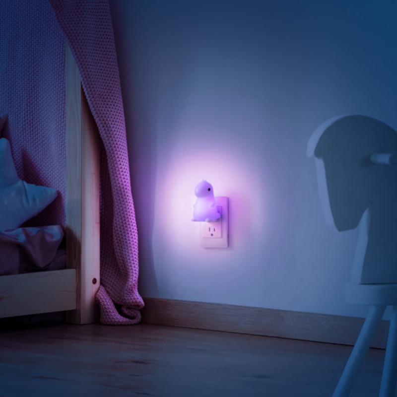 Globe Electric Automatic/Manual Plug-in Dinosaur LED Night Light