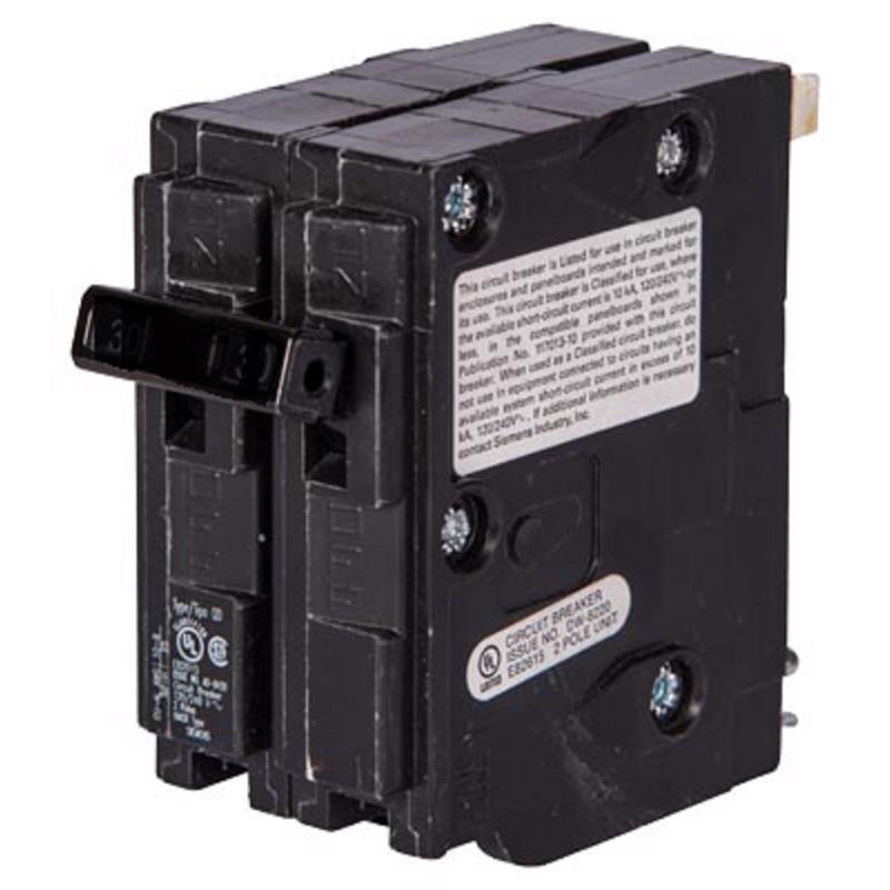 Siemens 15 amps Standard 2-Pole Circuit Breaker
