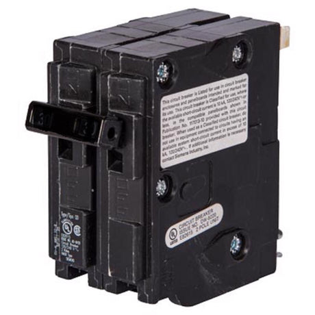 Siemens 25 amps Standard 2-Pole Circuit Breaker