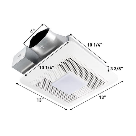 Panasonic Whisper Thin 100 CFM 1.1 Sones Bathroom Exhaust Fan