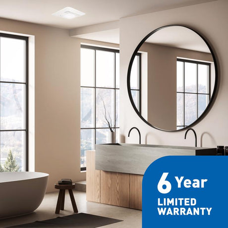 Panasonic Whisper Thin 100 CFM 1.1 Sones Bathroom Exhaust Fan