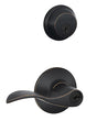Schlage FB Series FB50NVACC716 Entry Lever, Mechanical Lock, Aged Bronze, Metal, Residential, 1 Grade