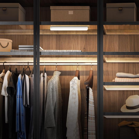 Feit 16.5 in. L White Battery Powered LED Under Cabinet Light Strip