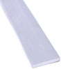 M-D 61077 Flat Bar, 1-1/2 in W, 72 in L, 1/8 in Thick, Aluminum, Mill, 6063 Grade