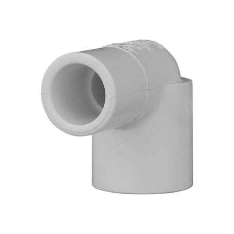 Charlotte Pipe Schedule 40 1/2 in. Spigot X 1/2 in. D Slip PVC Street Elbow 1 pk