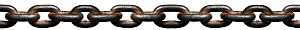 Baron HT43516P High-Test Chain, 5/16 in, 92 ft L, 3900 lb Working Load, 43 Grade