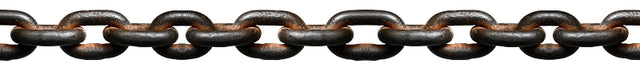 Baron HT43516P High-Test Chain, 5/16 in, 92 ft L, 3900 lb Working Load, 43 Grade