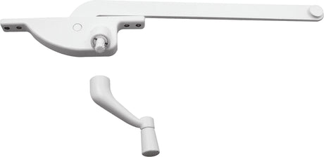 Prime-Line H 3708 Window Operator, For: Older Steel Framed Windows, Left, Powder-Coated