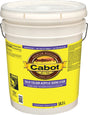 Cabot 0808C Solid Stain, Natural Flat, Brown, 18.5 L, Liquid