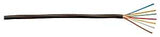 CCI 553076607 Thermostat Wire, 18 AWG Wire, 7 -Conductor, Copper Conductor, Polypropylene Insulation, PVC Sheath