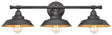 Westinghouse 6344900 Indoor Wall Light Fixture, 3-Lamp, Metal Fixture, Bronze Fixture, Oil-Rubbed Bronze Fixture