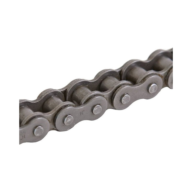 Koch Standard Series 7480100 Roller Chain, #80, 10 ft L, Single, 1 in TPI/Pitch, Metal, Shot Peened