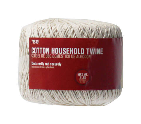 Ace 200 ft. L Natural Twisted Cotton Twine, Pack of 6