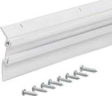 M-D Flex-O-Matic Series 07179 Door Sweep, 36 in L, Aluminum Flange