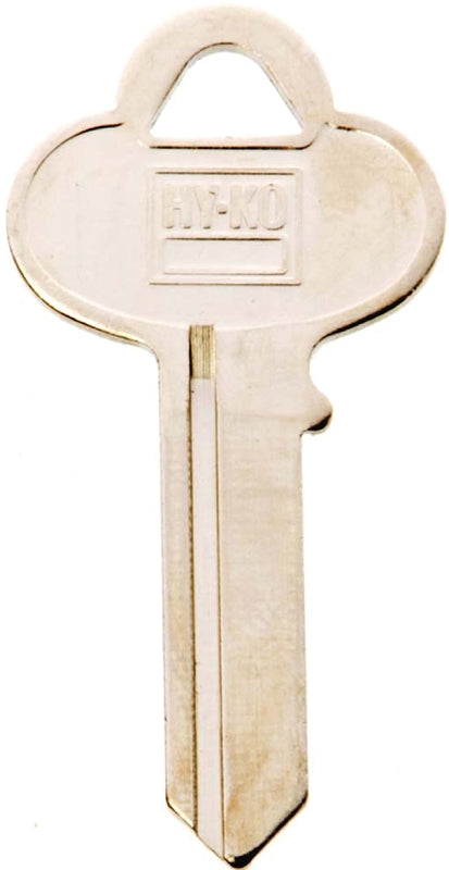 Hy-Ko 11010CO3 Key Blank, Brass, Nickel, For: Corbin Russwin Cabinet, House Locks and Padlocks, CO103 Key Number, Pack of 10