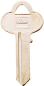 Hy-Ko 11010CO3 Key Blank, Brass, Nickel, For: Corbin Russwin Cabinet, House Locks and Padlocks, CO103 Key Number, Pack of 10