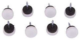 ProSource FE-50311-PS Furniture Glide, Plastic, White, White, 3/4 x 3/4 x 1-3/16 in Dimensions