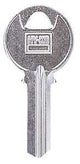 Hy-Ko 11010K1 Key Blank, Brass, Nickel-Plated, For: Keil K1 Locks, Pack of 10